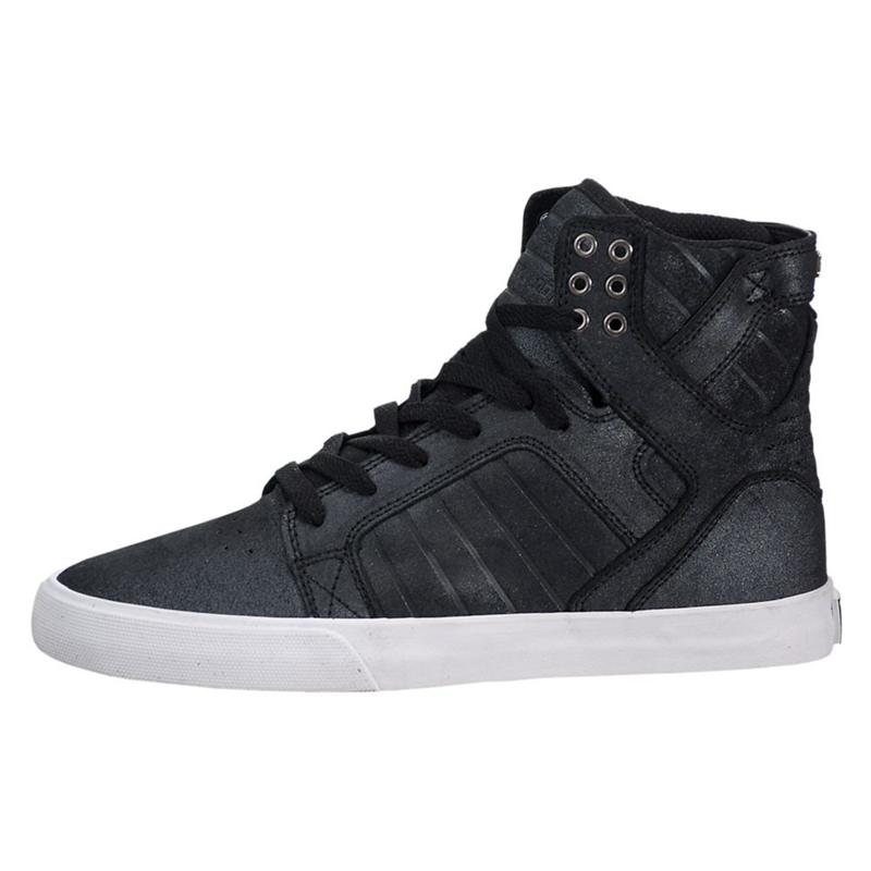 Zapatillas Altas Supra Argentina Mujer - SKYTOP Negras (UDQKY-6712)